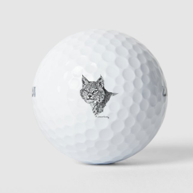 Pelotas De Golf Bobcat (Anverso)