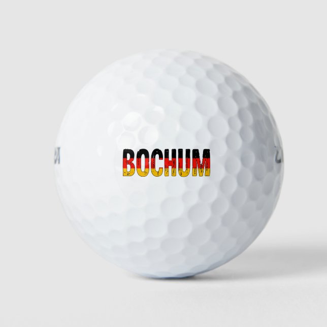 Pelotas De Golf Bochum Germany (Anverso)