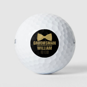 Pelotas De Golf Boda de Padrino de Boda Personalizada