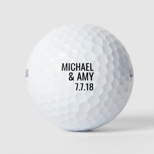 Pelotas De Golf Boda Golf Balls - Boda de golf