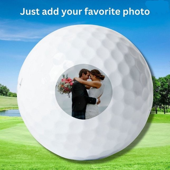 Pelotas De Golf Boda personalizado o foto de Personalizado de aniv (Subido por el creador)