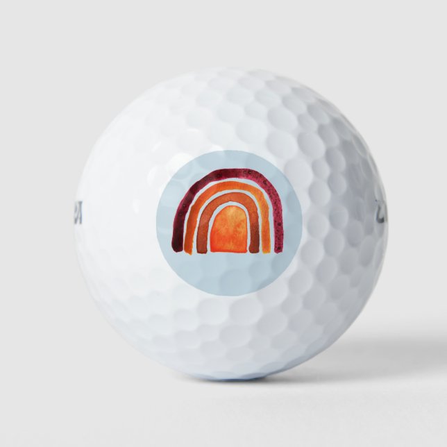 PELOTAS DE GOLF BOHO RAINBOW GOLF BALLS (Anverso)