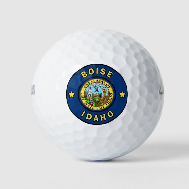 Pelotas De Golf Boise Idaho (Anverso)