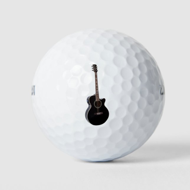 PELOTAS DE GOLF ***BOLA DE GOLF DEL JUGADOR DE GUITARRA** (Anverso)