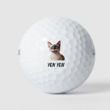 "Bolas de golf para gatos siameses - Perfecto para
