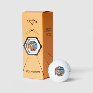 Pelotas De Golf ¡BOLD! 🟡 Callaway Warbird Golf Balls (3-Pack)
