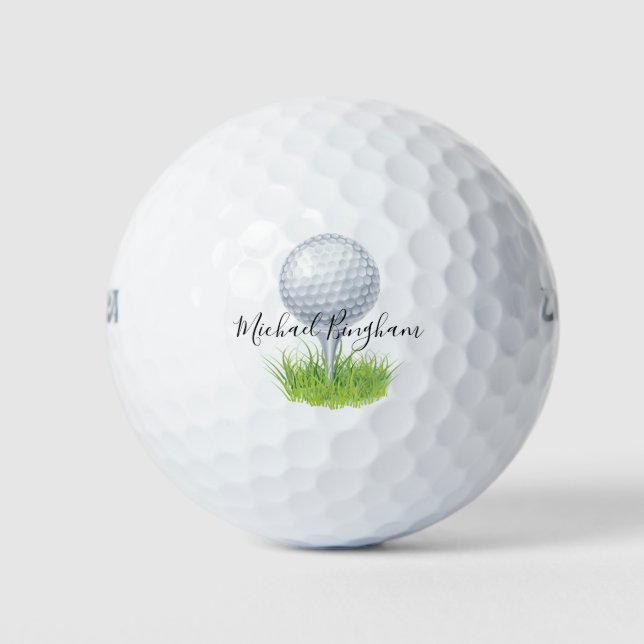 Pelotas De Golf Bolsa de golf personalizada para personalizados co (Anverso)