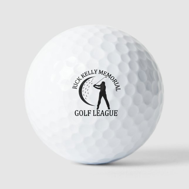 Pelotas De Golf Bolsa de golf Rick Kelly (Anverso)