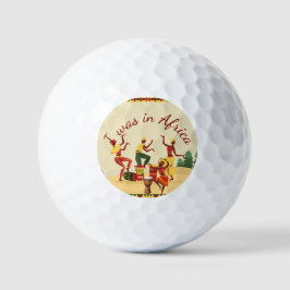 Pelotas De Golf Bolsa de mano con patrón africano | Estampado Anka