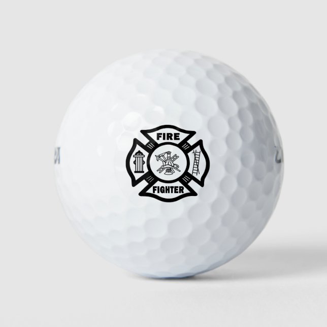 Pelotas De Golf Bombero (Anverso)