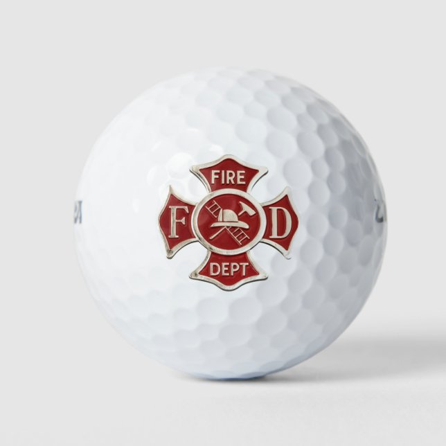 Pelotas De Golf Bombero (Anverso)