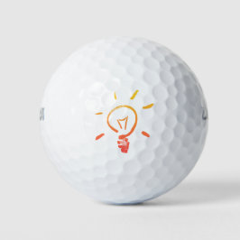 Pelotas De Golf Bombilla de luz retro bombilla eléctrica inteligen