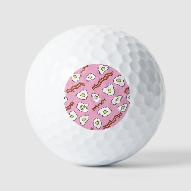 Pelotas De Golf Bonanza para el desayuno: Personalizados Delights (Anverso)