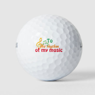 Pelotas De Golf Bonita música de día