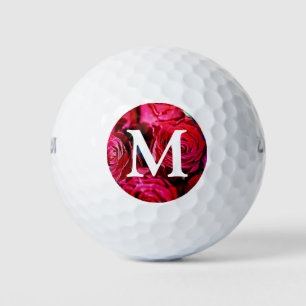 Pelotas De Golf Bonito Bunch De Rosas Rojas