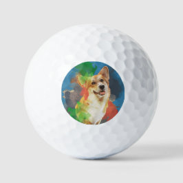 Pelotas De Golf Bonito Corgi.