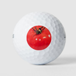 Pelotas De Golf Bonito Tomate Rojo 4Josie