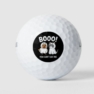 Pelotas De Golf Boo No Puedes Comerme Perros Y Gatos Divertido Hal