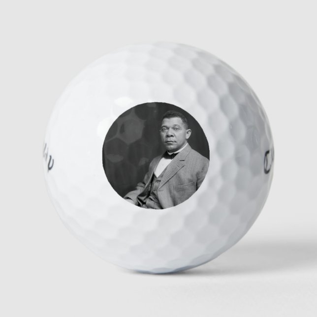 Pelotas De Golf Booker Taliaferro Washington: Educador Negro (Anverso)