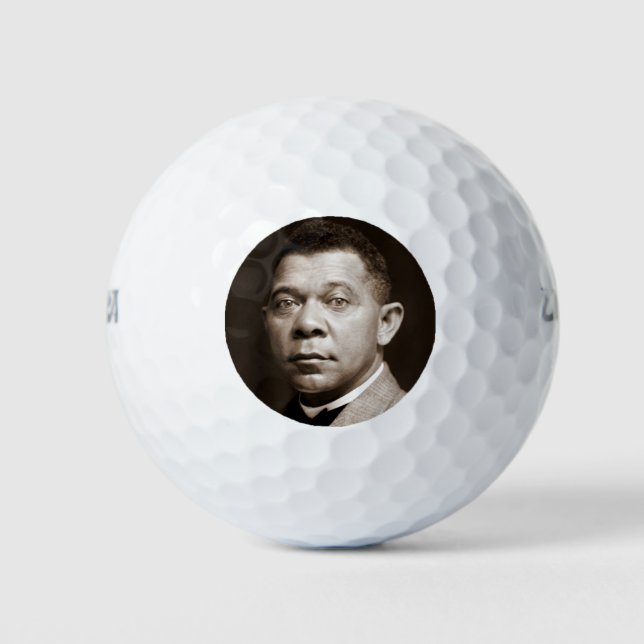 Pelotas De Golf Booker Washington: Educador afroamericano (Anverso)