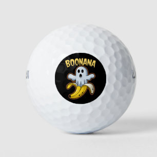 Pelotas De Golf Boonana Fantasma Lindo Plátano Halloween