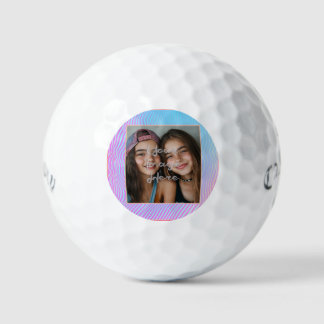 Pelotas De Golf Borde fotográfico de la banda de onda de vapor de
