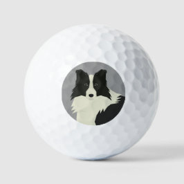 Pelotas De Golf Border Collie
