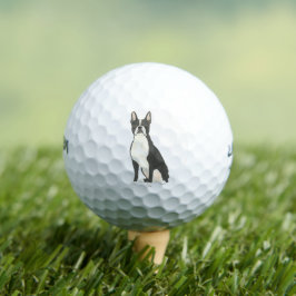 Pelotas De Golf Boston Terrier