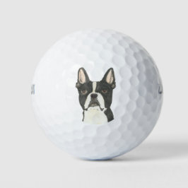 Pelotas De Golf Boston Terrier