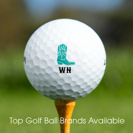 Pelotas De Golf Botas vaqueras occidentales divertidas conjunto tu