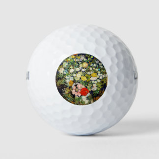 Pelotas De Golf Bouquet de flores en una bolsa