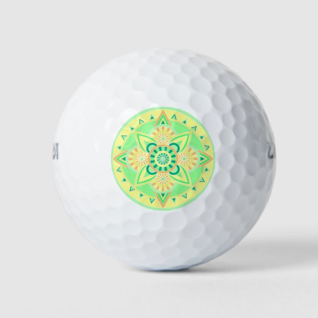 Pelotas De Golf Bouquet de primavera (Anverso)