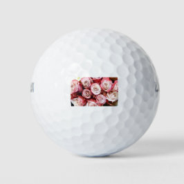 Pelotas De Golf Bouquet De Rosas Rojas Y Rosa