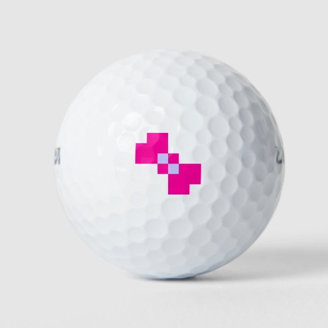 Pelotas De Golf Bow de píxeles de 8 bits (Anverso)