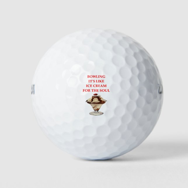 PELOTAS DE GOLF BOWLING (Anverso)