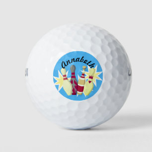 Pelotas De Golf Bowling de estilo vintage