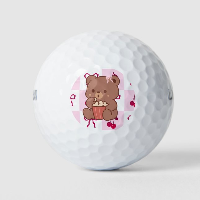 Pelotas De Golf Bows & Bears Golf Balls (Anverso)