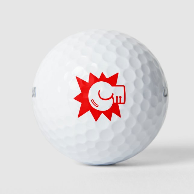Pelotas De Golf Boxeo (Anverso)