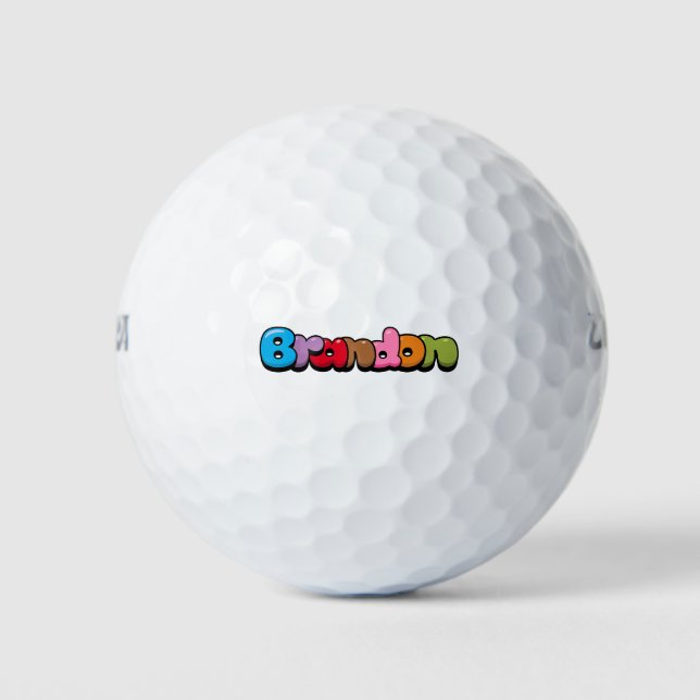 Pelotas De Golf Brandon (Anverso)