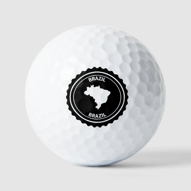 Pelotas De Golf Brasil (Anverso)