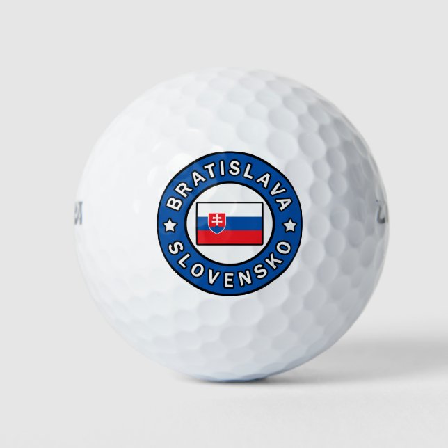 Pelotas De Golf Bratislava Slovensko (Anverso)