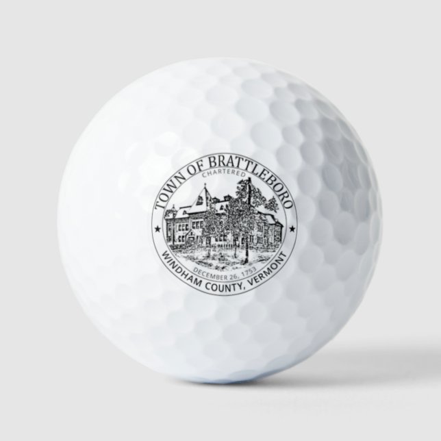PELOTAS DE GOLF BRATTLEBORO VERMONT (Anverso)