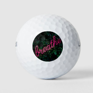Pelotas De Golf Breath Curation Word Art Street 3D Art Vintage Sig