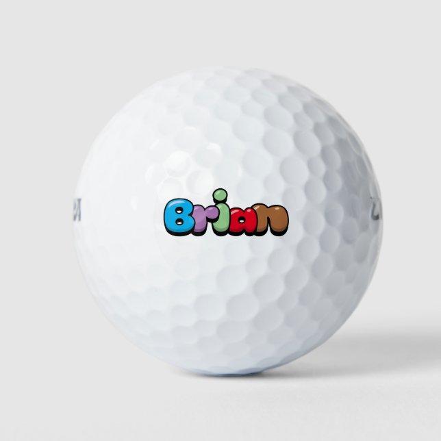 Pelotas De Golf Brian (Anverso)