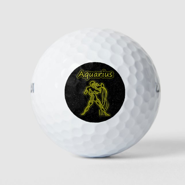 Pelotas De Golf Bright Aquarius (Anverso)