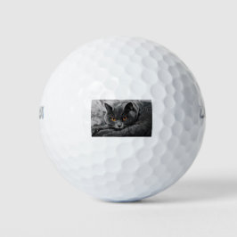 Pelotas De Golf British Shorthair Kitty