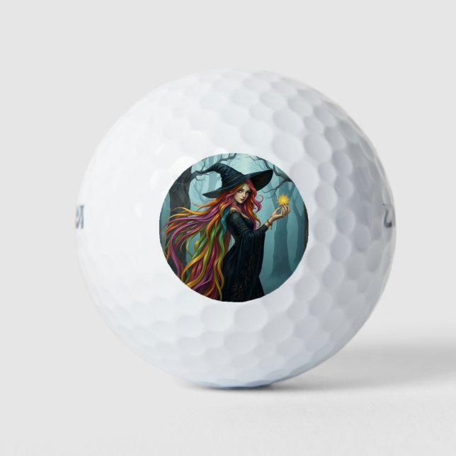 Pelotas De Golf Bruja (Anverso)