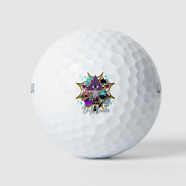 Pelotas De Golf Bruja Baddie (Anverso)