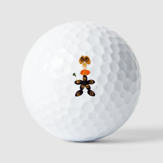 Pelotas De Golf Buena Suerte (Anverso)