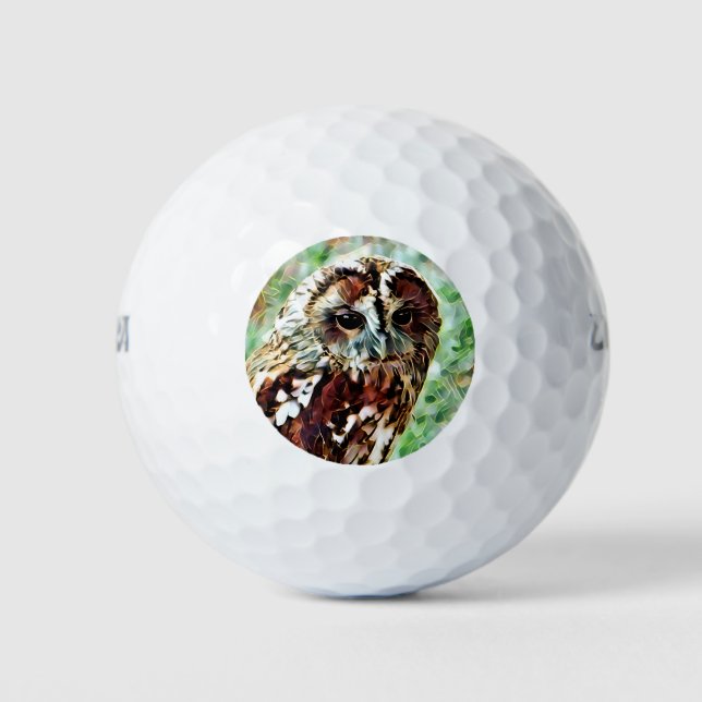 PELOTAS DE GOLF BÚHO (Anverso)